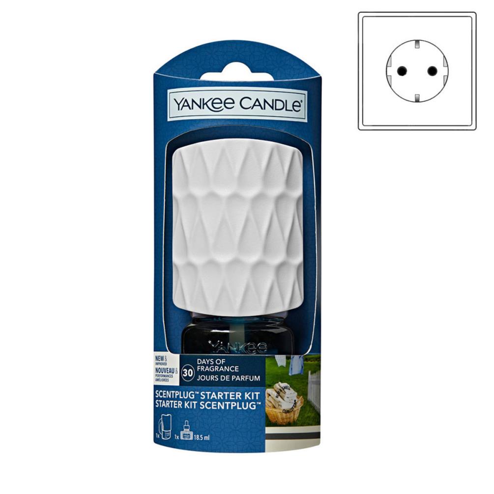 Yankee Candle Clean Cotton Scent Plug Starter Kit (EU VERSION) £8.99